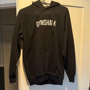 Gymshark Black Sweatshirt Classic Pullover Hoodie size small